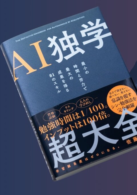 AI独学 超大全 書影